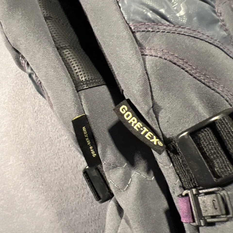 Guantes Gordini Para Mujer Pequeños Gris Gore-Tex Nylon Cuero Snowboard Esquí *LEER* Foto 4 de 4