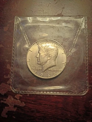 1968-D Kennedy Half Dollar Uncirculated 40% Silver Coin