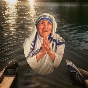 New Set Of 3 Mother Teresa Of Calcutta Stickers