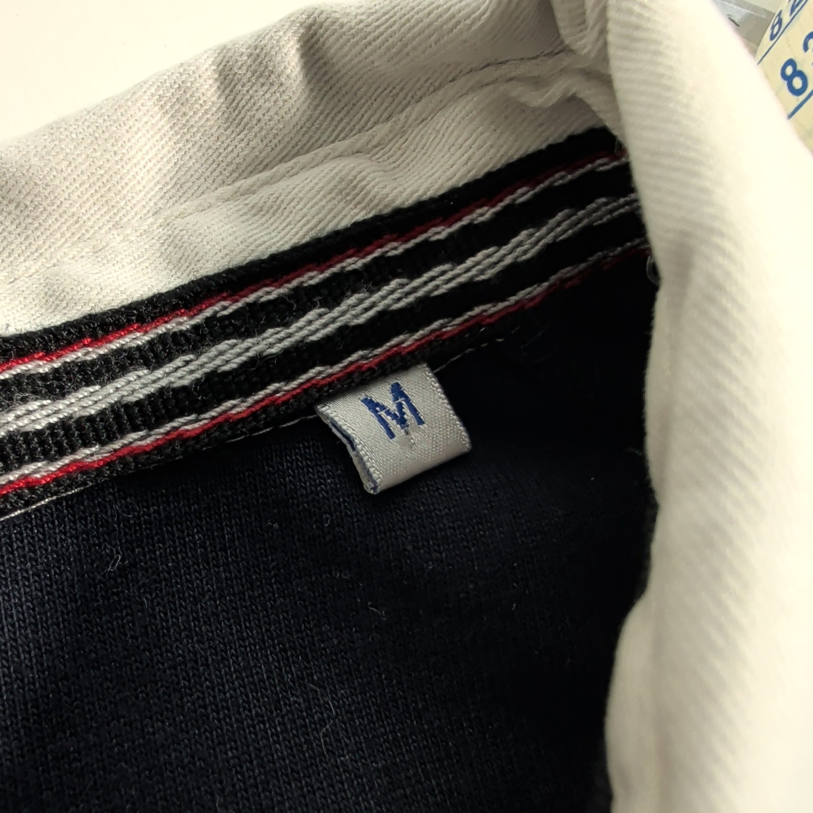 FRONT ROW Scotland Rugby Polo Shirt Long Sleeve Navy Blue Mens Medium BNWT image 8