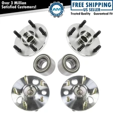 6 Piece Front & Rear Wheel Bearing & Hub Kit for Toyota Camry Solara New