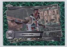 2025 Topps Chrome WWE Teal Laser Refractor 18/175 Dante Chen #131 1co7