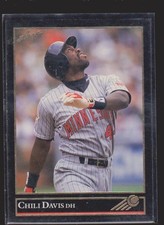 Chili Davis Cards Inserts Vintage Premium Collection LOOK