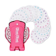 Hair Gem Stamper 180 Rhinestones Fun Shining Styling Accessories Hair