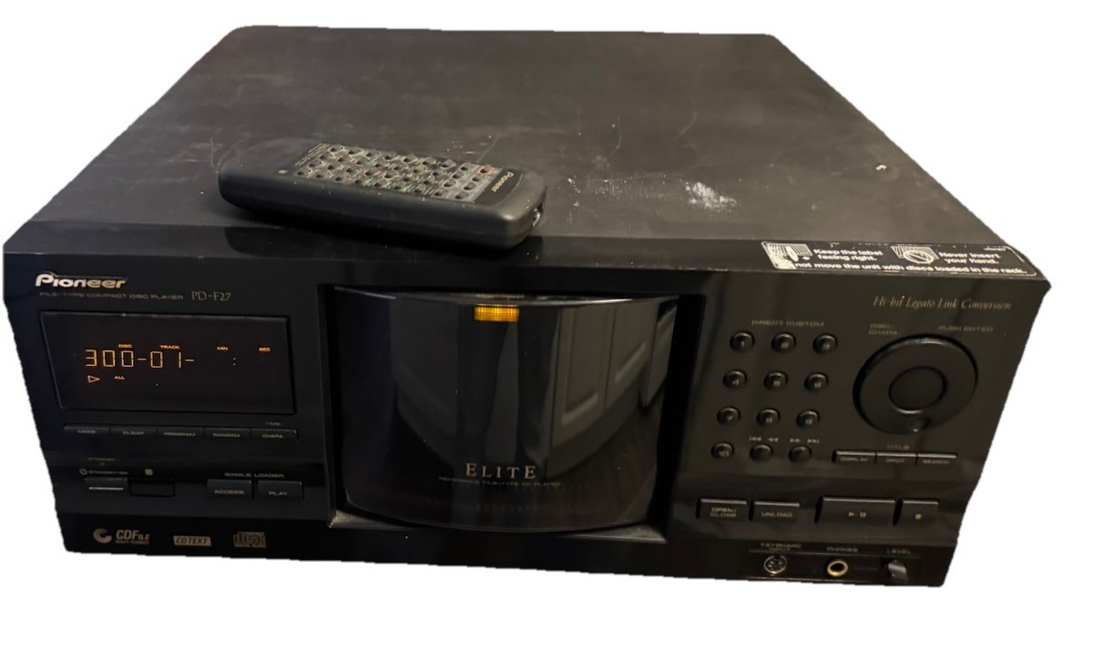pioneer　PDR-M901 おまけ付き Pioneer Elite 301 CDs Changer Player Model PD-F27 w/ Remote TESTED