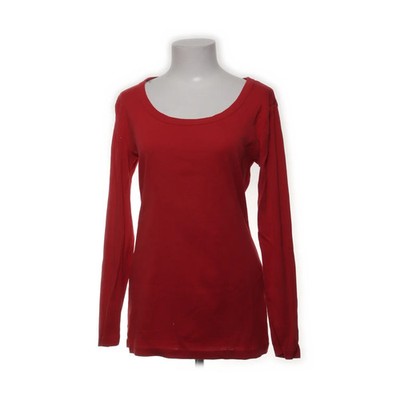 Flashlights, Langarmshirt, Größe: 40/42, Rot, Baumwolle, Einfarbig #sy2
