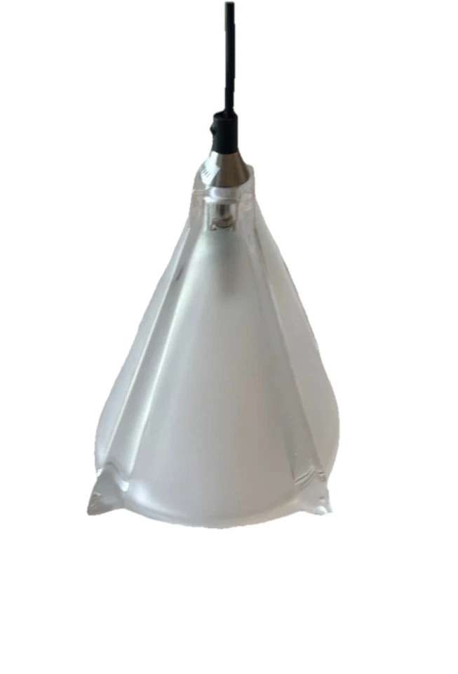 6 por caja Quorum International 1 luz 8" níquel satinado luz colgante 1353-1-65 Foto 3 de 4