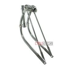 16" Lowrider Classic Bike Bicycle Bent Springer Fork 1" Chrome