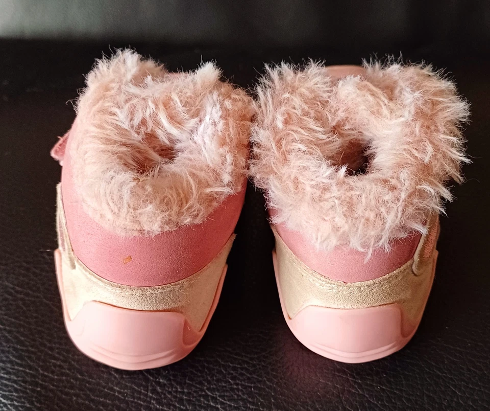 Kinderschuhe, Winter, Lauflerner, Elefanten, Gr. 19, Rosa, Mädchen Neuwertig - Bild 4 von 4