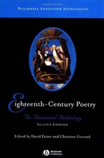 Eighteenth-Century Poetry: An Annotated Anthology by