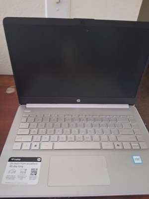 HP Silver Notebook/Laptop Intel Processor Integrated Graphics Built-in Webcam