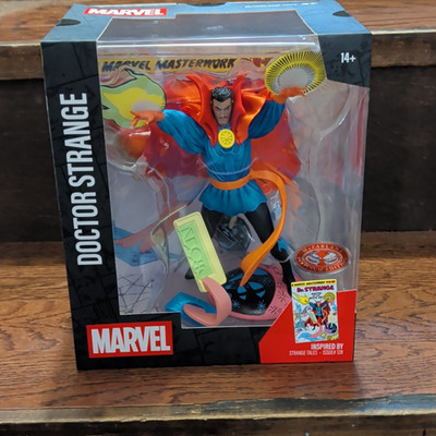 McFarlane Toys Marvel Doctor Strange Platinum Edition Figure Rare