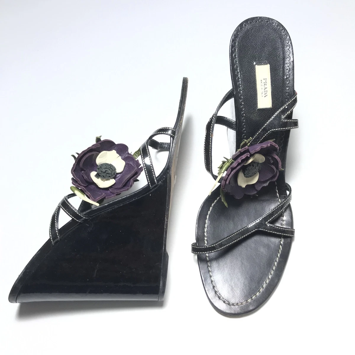 PRADA Patent Leather Heels for Women with Vintage for sale | eBay