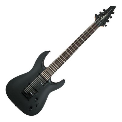 Jackson Dinky Arch Top JS22-7 DKA HT SBK A Satin Black Electric Guitar 7 String