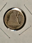 1876-CC SEATED LIBERTY DIME