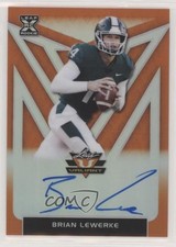 2020 Leaf Valiant Orange 17/50 Brian Lewerke #BA-BL1 Auto 0v0