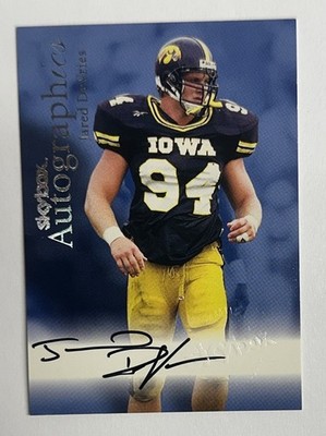 1999 Skybox Autographics Jared Devries Auto 
