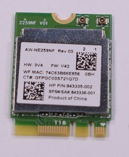 857334-855 Hp Wireless Card 15-BA015WM