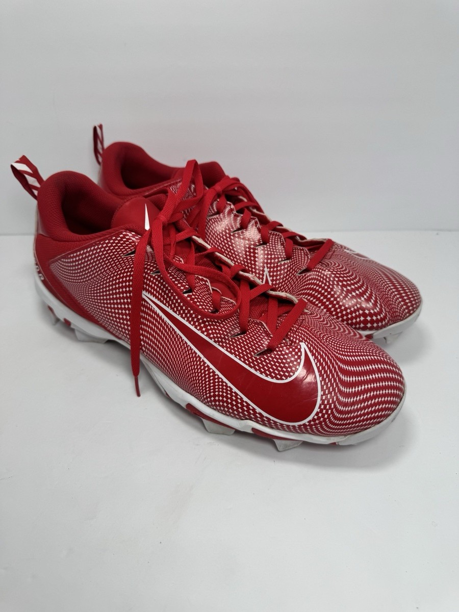 New Nike Vapor Fastflex Football Cleats Shoes 917168-600 Red White