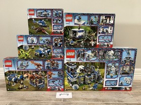 LEGO Jurassic World Lot All Sealed Brand New 75915 75916 75917 75918 And 75919