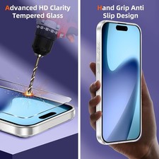 Niphabe per Cover Compatibile con iPhone 13, Trasparente