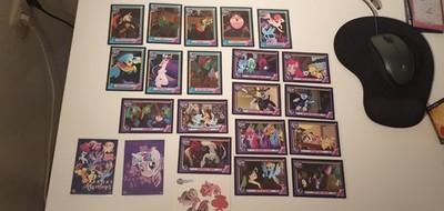MY LITTLE PONY MLP THE MOVIE ENTERPLAY CARD LOOT 19 CARDS 2 STICKERS AND  1 TATO