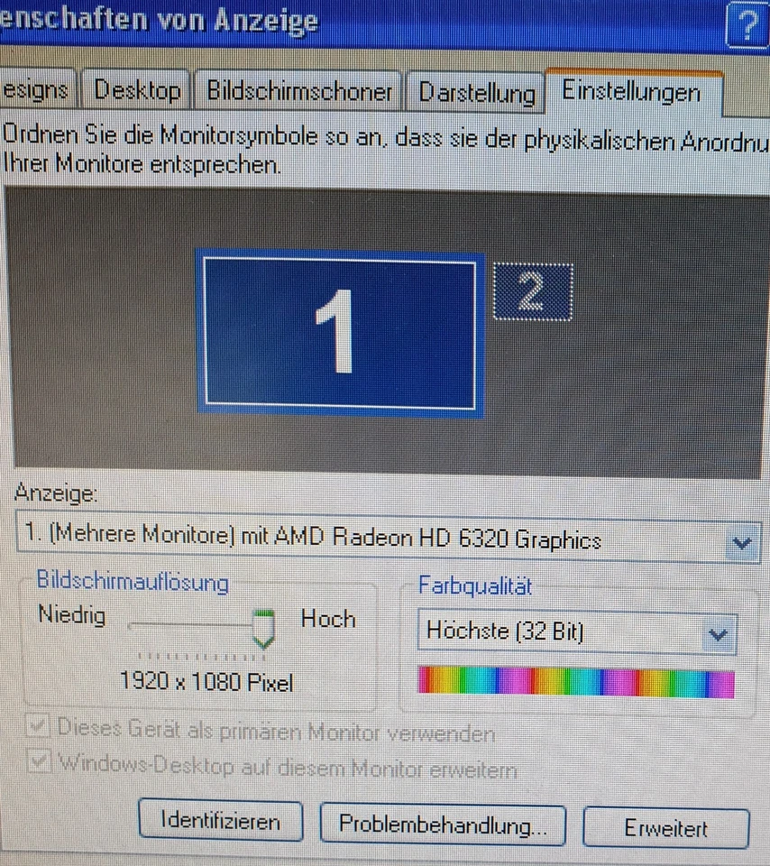 HP T610 Windows XP AMD Gaming PC Computer HDMI 500GB 4GB COM DVI DP HDMI - Bild 4 von 4