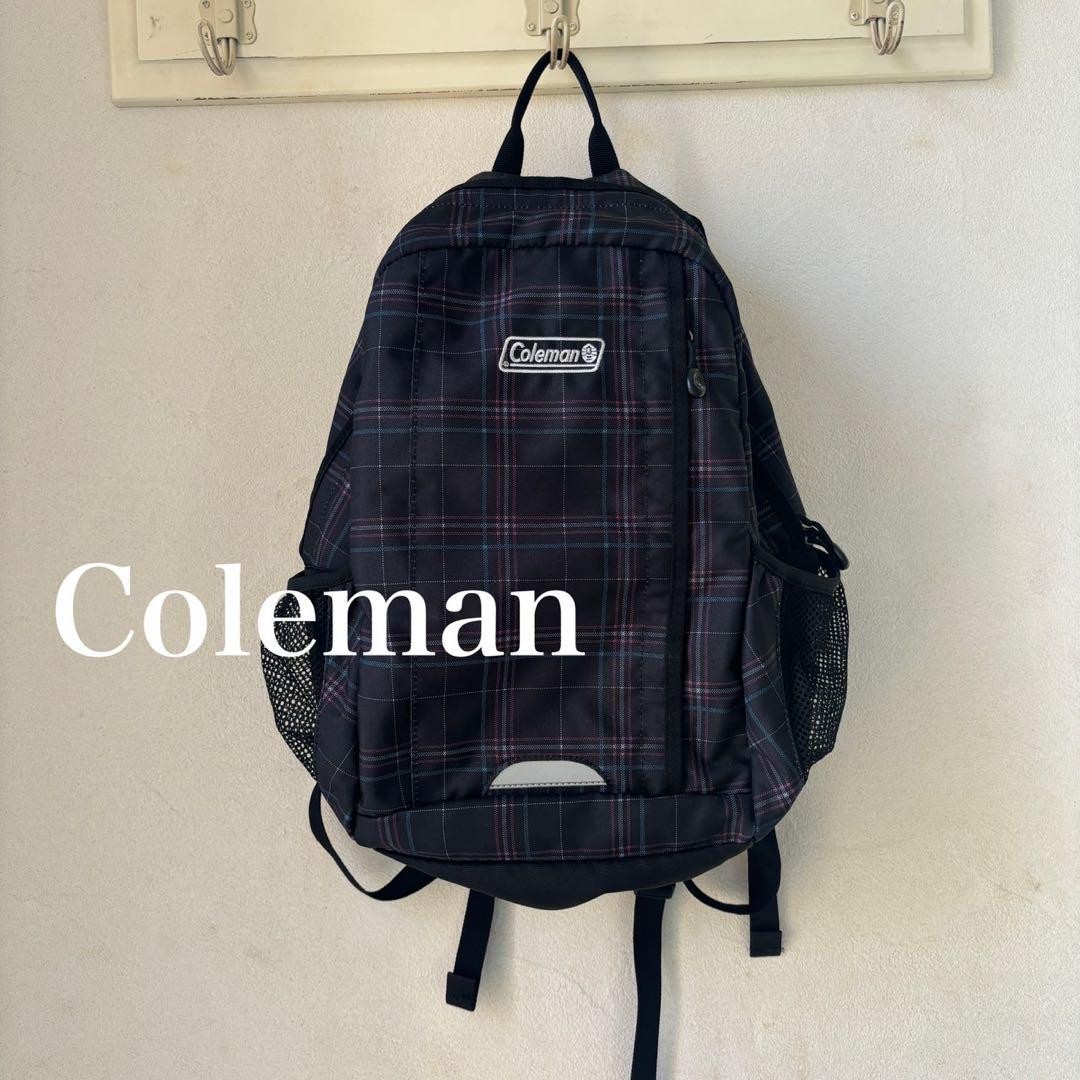 Coleman Checkered Backpack | eBay