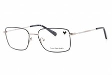 CALVIN KLEIN JEANS CKJ21222-013-55 Eyeglasses Frame Size 55mm 18mm 0mm RUTHENIUM