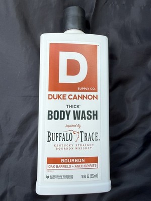  Duke Cannon Bourbon Body Wash for Men Buffalo Trace Aged Oak Barrels