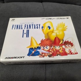 Famicom Final Fantasy 1 & 2 Combo Game - Retro Nintendo Cartridge