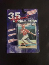 35 Different Baseball Cards Pack W/ Barry Larkin On Front