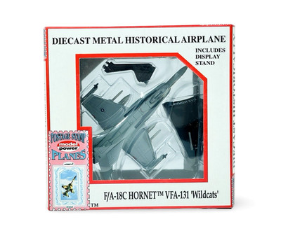 # 5338-3 Model Power Postage Stamp Planes F-18 HORNET - Sealed 1/100 Die Cast