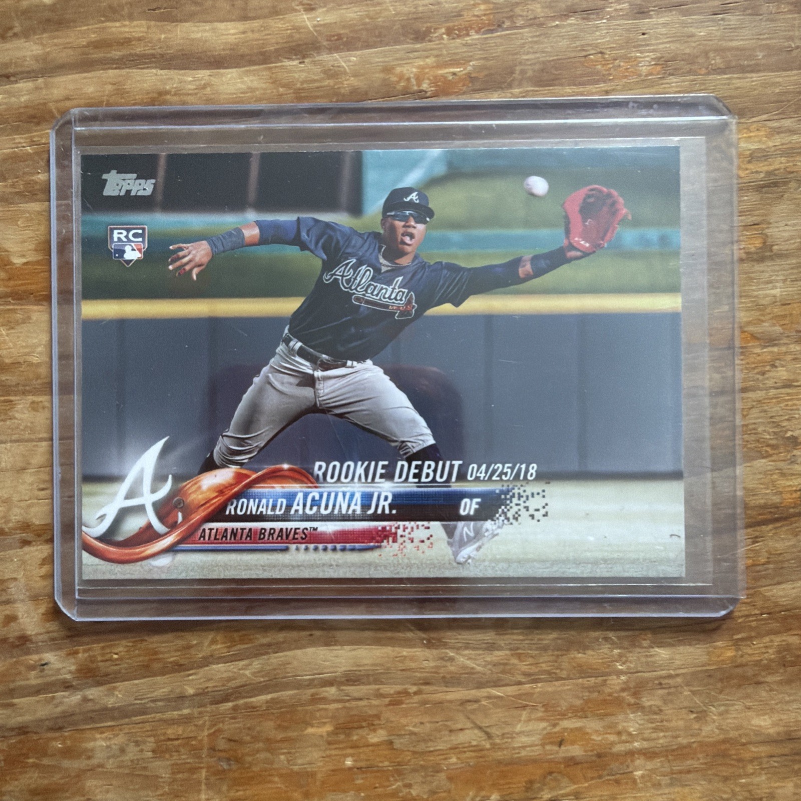 2018 Topps Update #US252 Ronald Acuna Jr. RC - Atlanta Braves