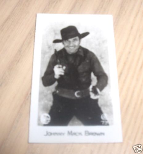 VINTAGE JOHNNY MACK BROWN OLD WESTERN 