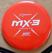Prodigy 500 MX-3 mid range driver disc GREAT SKY DISC GOLF