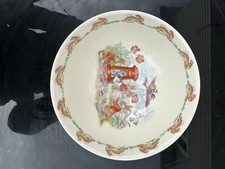 VINTAGE Royal Doulton Bunnykins Bowl Postman Mailman
