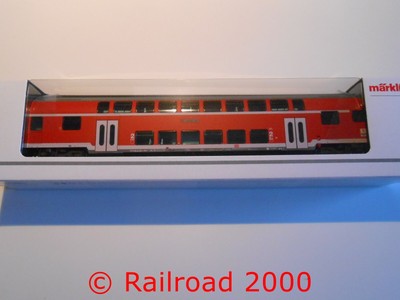 Märklin 43586 Doppelstocksteuerwagen 2.Klasse der DB AG#NEU in OVP#