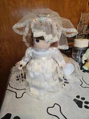 ''1995'' Vintage Precious Moments Bride Doll (1492)