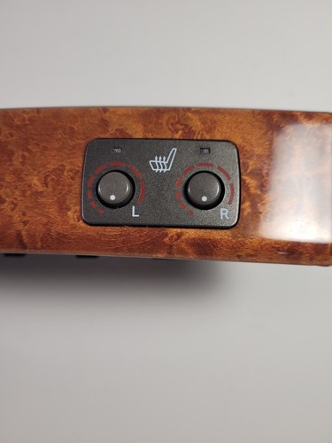 2001 - 2006 Lexus LS430 Center Console Wood Front Heated Seat VSC Switch OEM - Picture 4 of 8