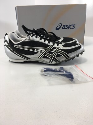 Asics Mens Hyper MD Entry Level Spikes Track Shoes Black  display picture 3