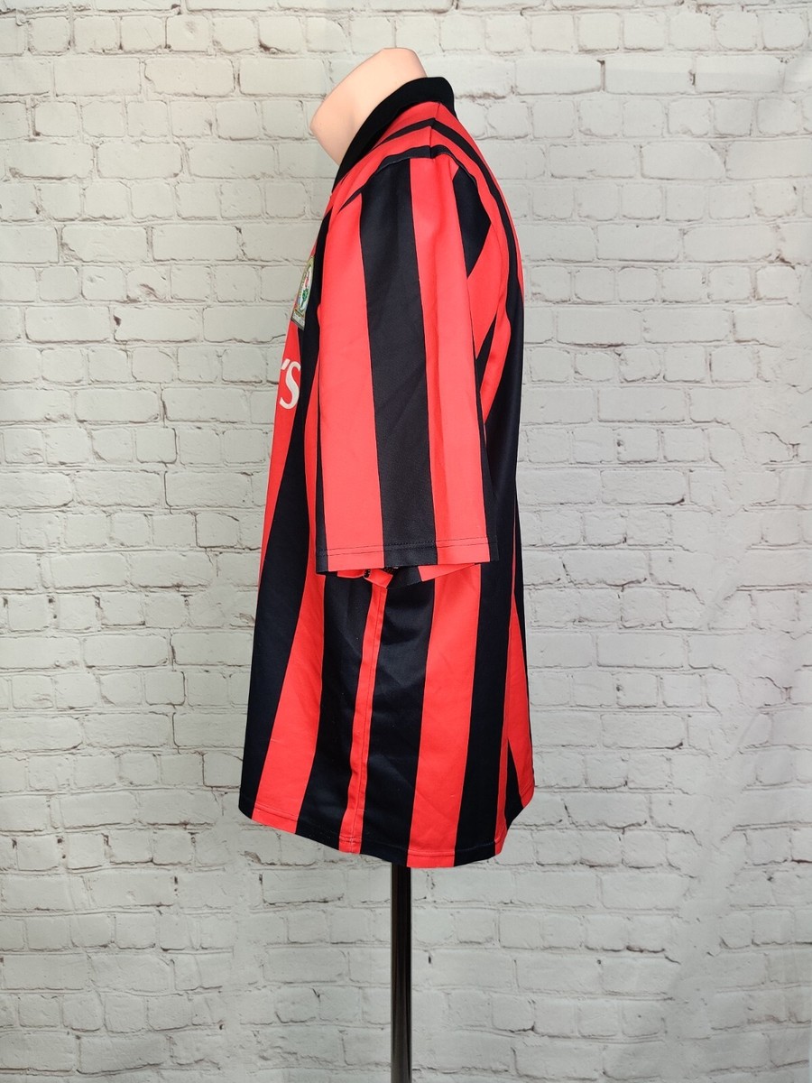 Football shirt soccer Blackburn Rovers Away 1992/1993/1994 Asics
