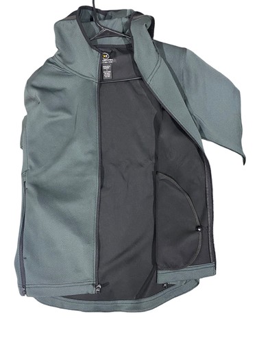 X GRAIN, XGS9, CREMALLERA COMPLETA, UNISEX, CON CAPUCHA, CHAQUETA, GRIS - Imagen 1 de 3