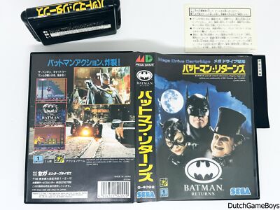 SEGA - メガドライブ バットマン リターンズ　Mega Drive MD Batman Batman Returns Prices JP Sega Mega Drive | Compare Loose