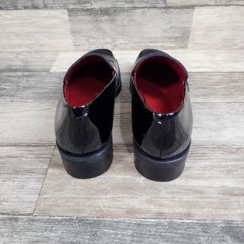Franco Sarto Bocca Womens Loafer Size 5 Wide Black Leather Slip On - Picture 8 of 12