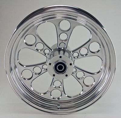 KOOL KAT REAR BILLET WHEEL 18'' HARLEY ELECTRA GLIDE ROAD KING STREET 00-07