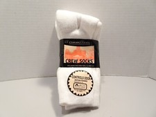 Payless Vintage Tube Socks Crew Length 3 Pair Made In USA Cotton Blend NOS