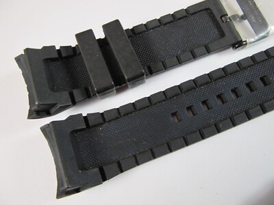 PULSAR RUBBER STRAPS 26MM & 22MM 3 PIECES UNWORN