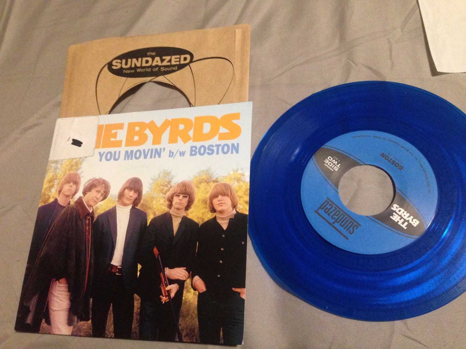 David Crosby-Byrds You Movin'/Boston  Blue Vinyl Mono 45  New Rare Classic D 61