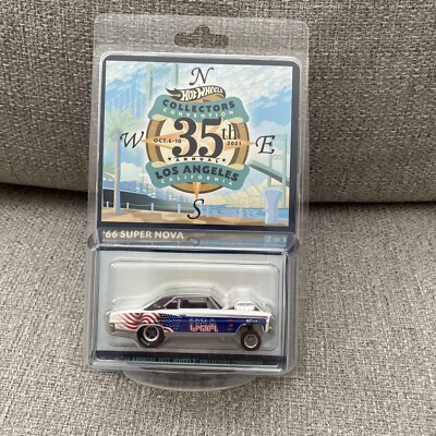 Hot Wheels 35th Collectors 2021 LA Convention Custom  66 Super Nova - VHTF!
